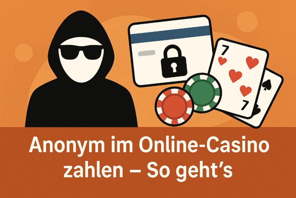 Anonym im Online-Casino zahlen – So geht's
