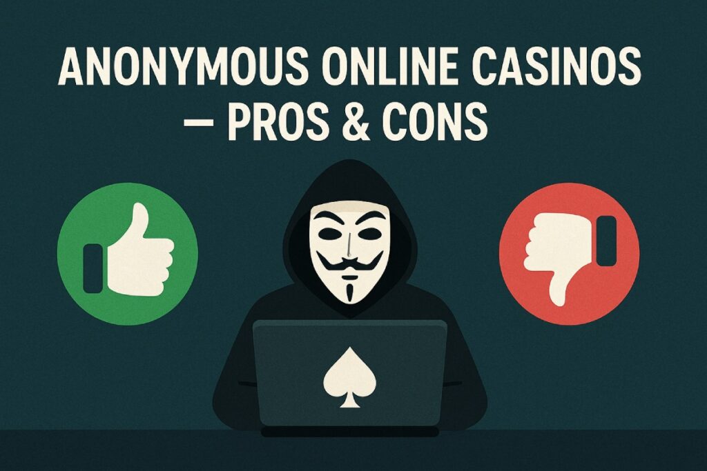 Anonymous Online Casinos – Pros & Cons