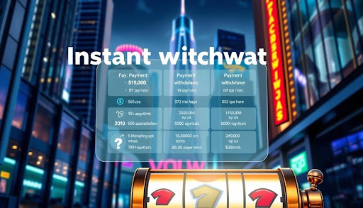 Instand withdrawal information casino
