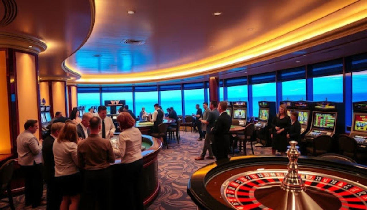 people gambling at a casino